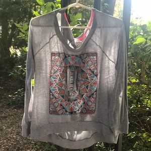 Billabong sweatshirt Hamsa print